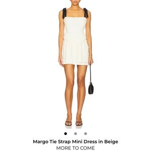 Margot Tie Strap Mini Dress